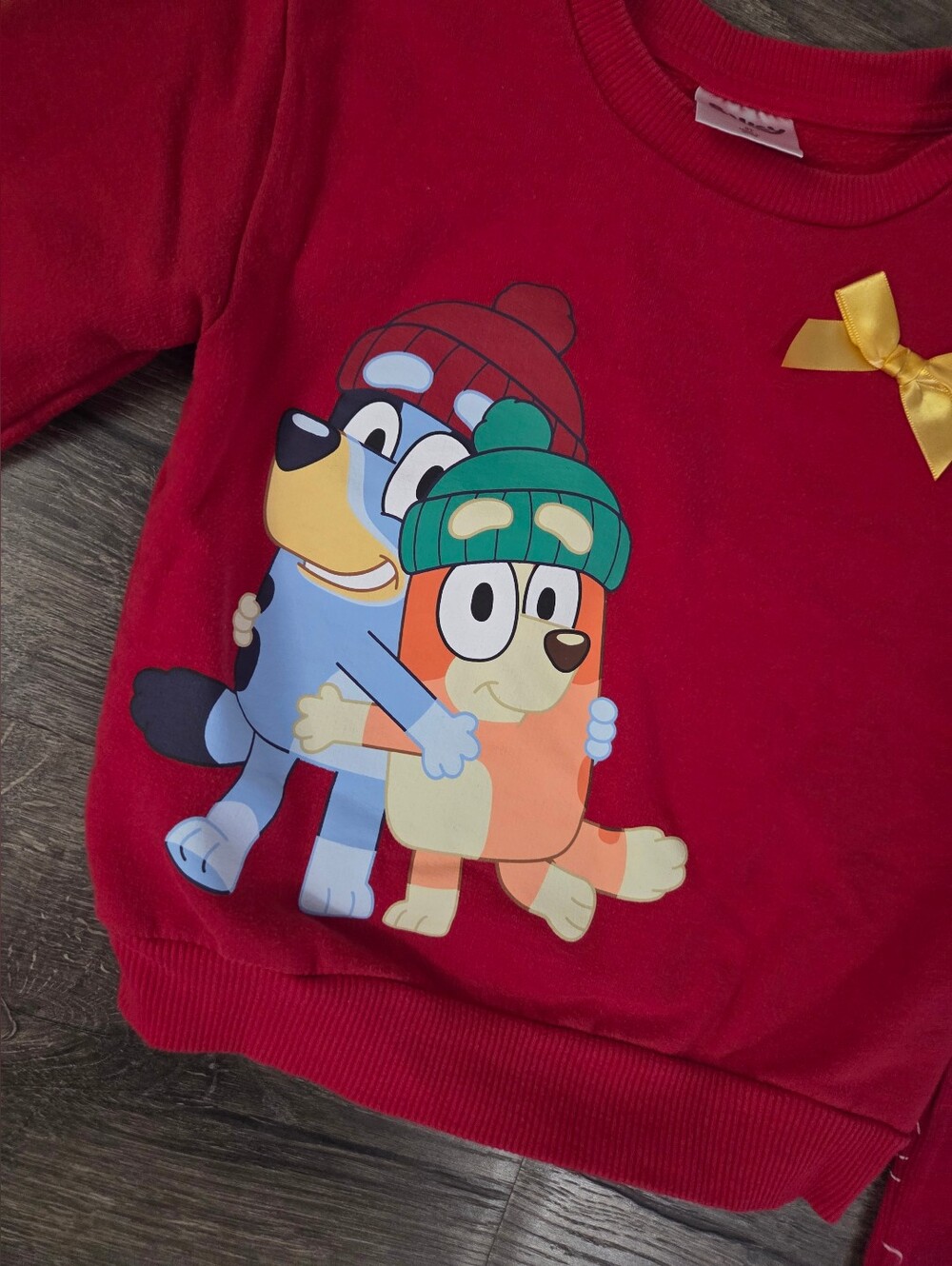 Girls Bluey & Bingo Holiday Outfit Size 3t - Picture 3 of 5